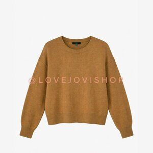 Heritage | Fore Classic Camel Crew Neck Sweater | High Quality Thick Knit